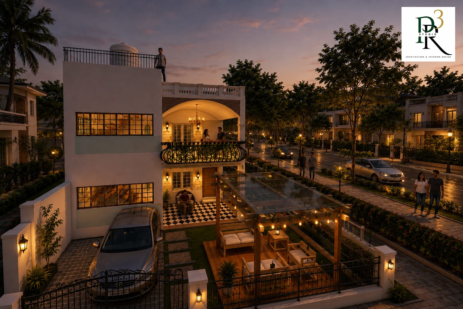 PR3 Studio architectural project exterior